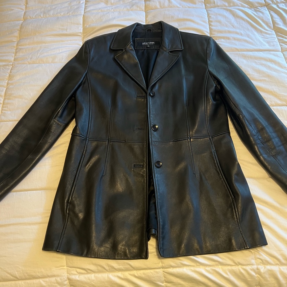 100% leather jacket